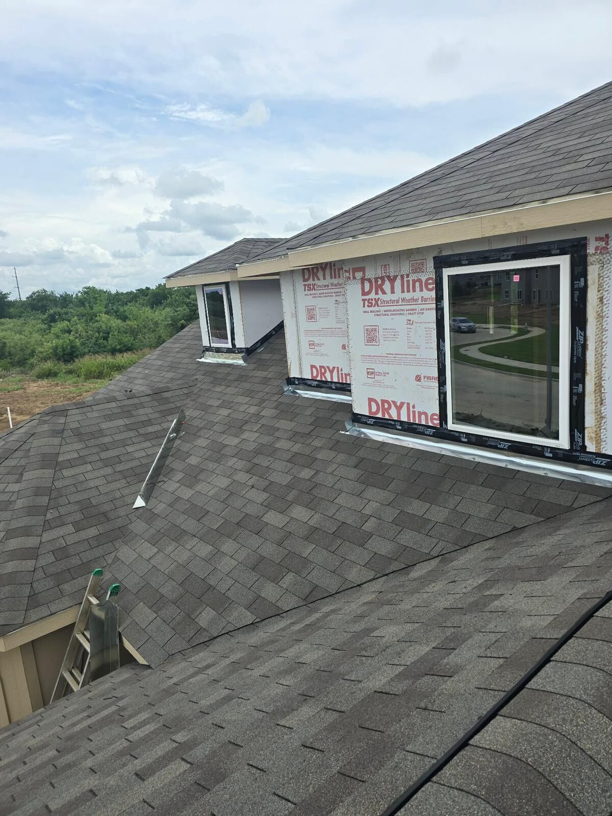 Shingle roofing